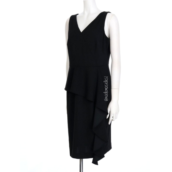 Black Dress Sz 12 NWT - Picture 3 of 4